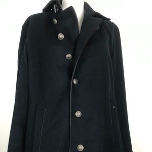 Original Coat Hugo Boss iron button $250 SZ M